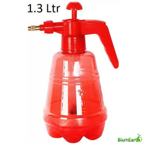 Red - 1.3 Liter Pressure Pump Garden Sprayer Bottle