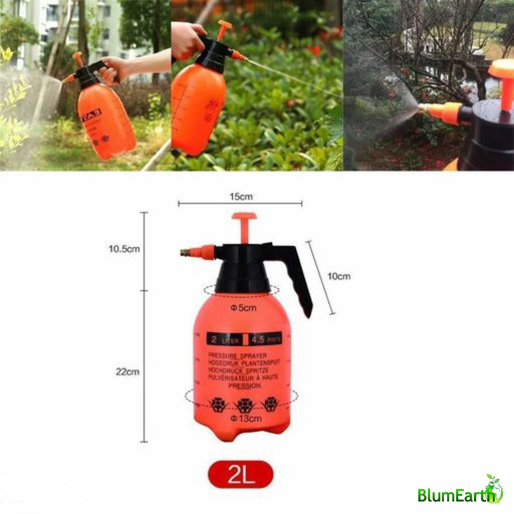 2 Litre Pressure Pump Garden Sprayer Bottle