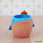 Load image into Gallery viewer, Cute Sleeping Girl On Whale, Resin Pot
