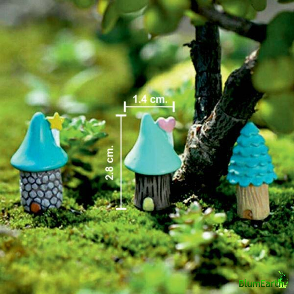 Sweet Light House Miniature Set Of 3